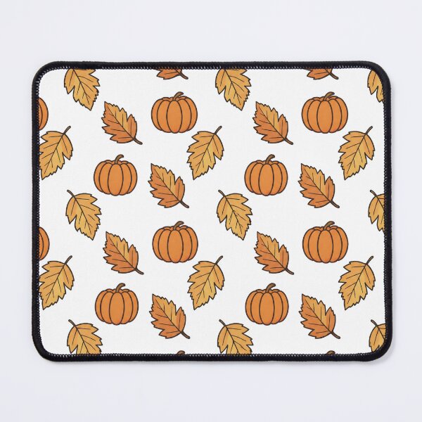 Item preview, Cute Pumpkin and Autumn Leaves Pattern designed and sold by MalgoRys.