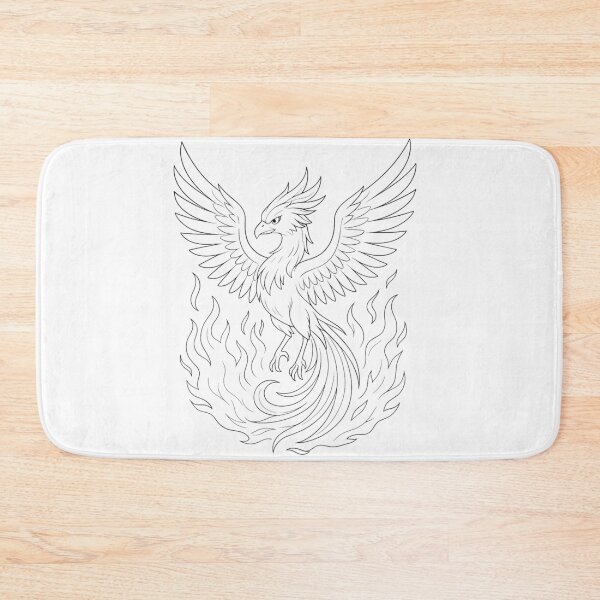 Item preview, Majestic Phoenix Rising from Flames designed and sold by 4U---Store.