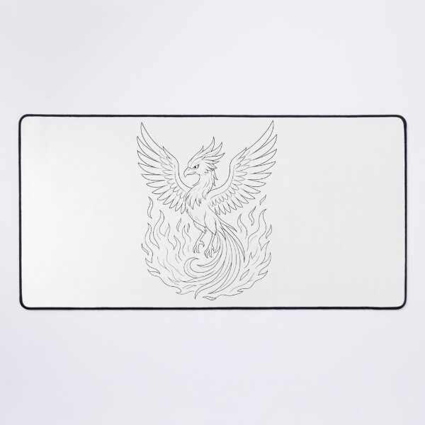 Item preview, Majestic Phoenix Rising from Flames designed and sold by 4U---Store.