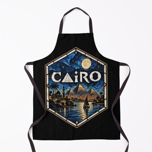 Item preview, Cairo Egypt Piramids Stained Glass designed and sold by TomFrontierArt.