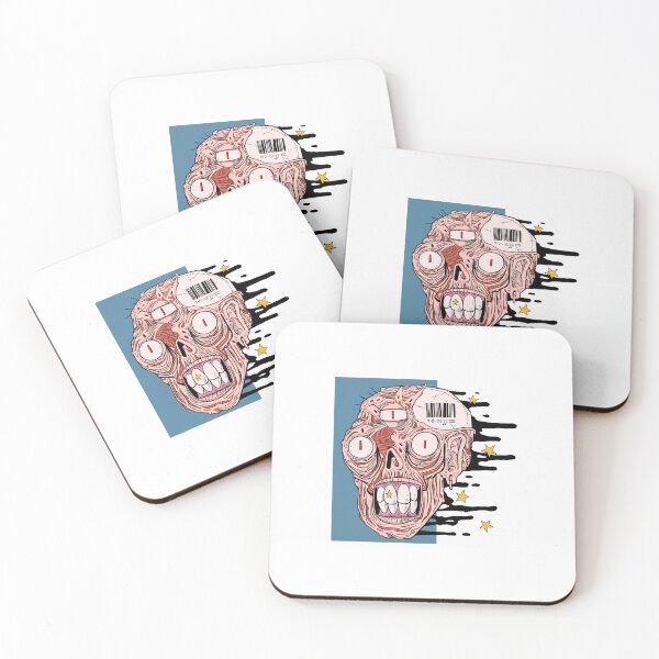 Item preview, Barcode Ghoul Creepy Horror Face Art designed and sold by DRP-art.