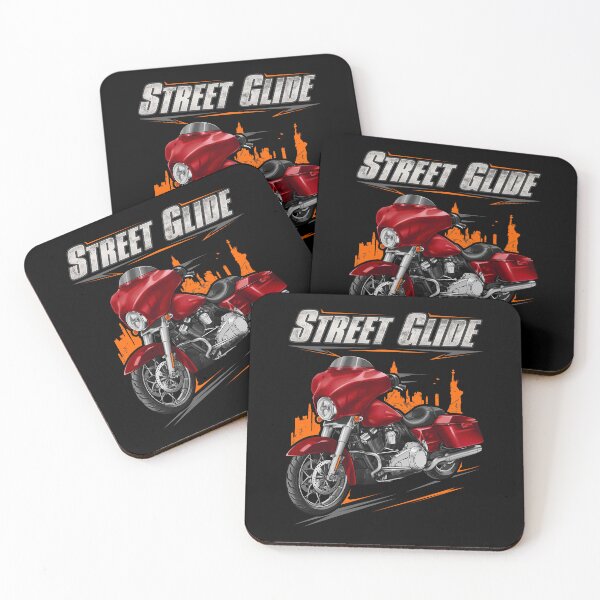 Item preview, Motorcycle Street Glide FLHX & FLHXI 2012-2013 Ember Red Sunglo for Motorcycle Riders designed and sold by MotoApparelHub.
