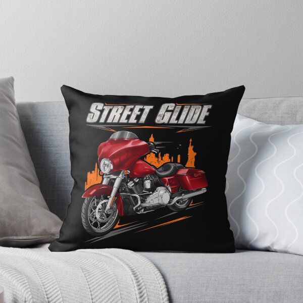 Item preview, Motorcycle Street Glide FLHX & FLHXI 2012-2013 Ember Red Sunglo for Motorcycle Riders designed and sold by MotoApparelHub.