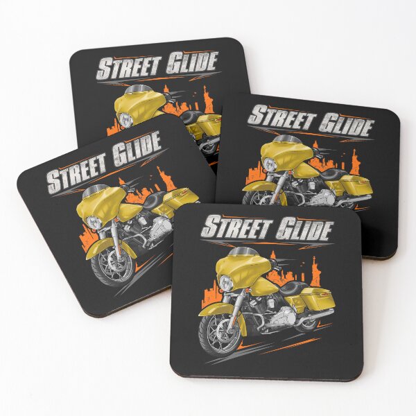 Item preview, Motorcycle Street Glide FLHX & FLHXI 2013 Chrome Yellow Pearl for Motorcycle Riders designed and sold by MotoApparelHub.
