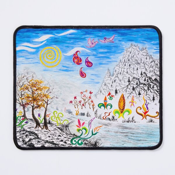 Item preview, Fantasy Mountains Landscape designed and sold by ales-panz.