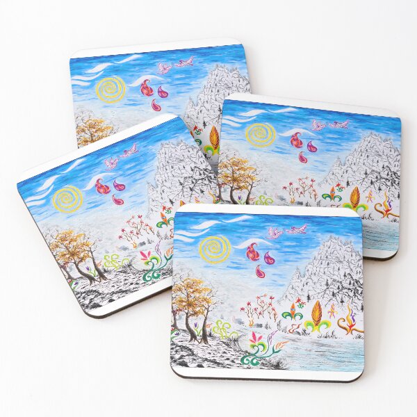 Item preview, Fantasy Mountains Landscape designed and sold by ales-panz.