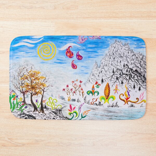 Item preview, Fantasy Mountains Landscape designed and sold by ales-panz.