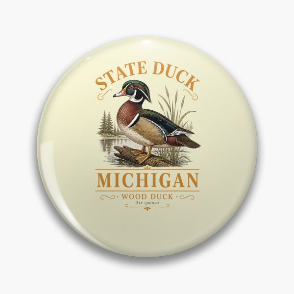 Item preview, Great-Lakes Wood-Duck MI designed and sold by taiche.