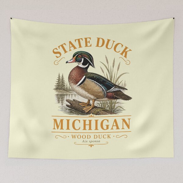 Item preview, Great-Lakes Wood-Duck MI designed and sold by taiche.