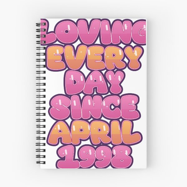Item preview, LOVING EVERY DAY SINCE APRIL 1998 designed and sold by TheIconSmith.
