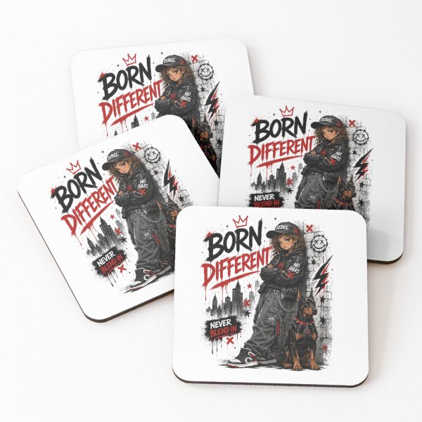 Item preview, Born Different Rebel Girl – Never Blend In Streetwear designed and sold by Onviton.