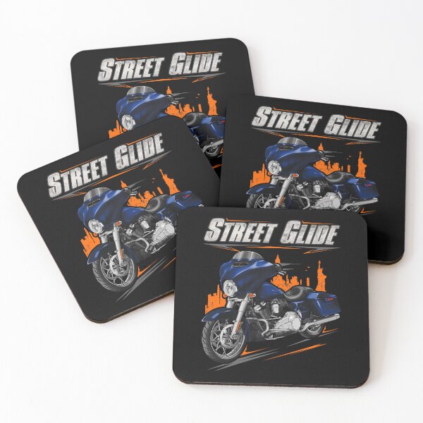 Item preview, Motorcycle Street Glide FLHX & FLHXI 2014 Big Blue Pearl for Motorcycle Riders designed and sold by MotoApparelHub.