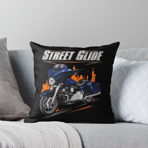 Item preview, Motorcycle Street Glide FLHX & FLHXI 2014 Big Blue Pearl for Motorcycle Riders designed and sold by MotoApparelHub.