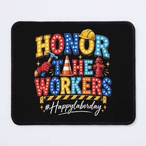 Item preview, Labor Day Workers Celebration Retro Industrial Art designed and sold by ROUX-ART.