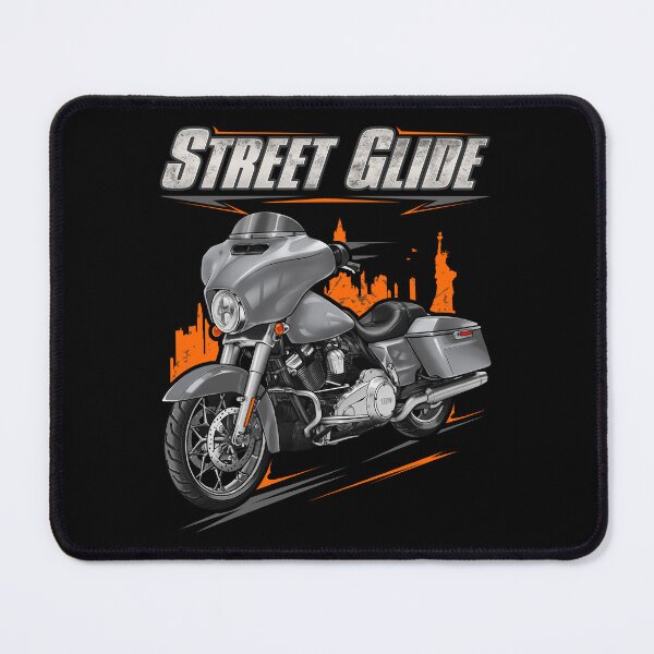 Item preview, Motorcycle Street Glide FLHX & FLHXI 2014 Brilliant Silver Pearl for Motorcycle Riders designed and sold by MotoApparelHub.