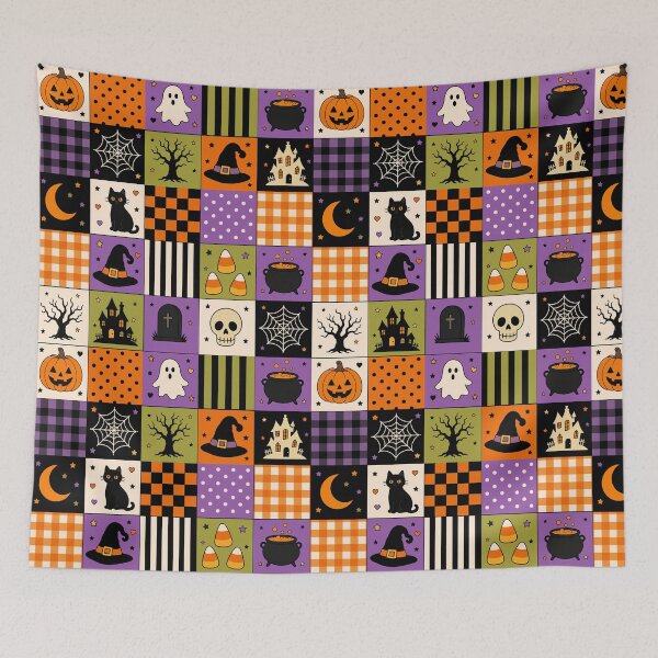 Item preview, Halloween pattern pumpkin designed and sold by Uniquememorable.