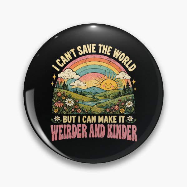 Item preview, kindness Rainbow Nature Quote with Sunset Landscape designed and sold by ROUX-ART.