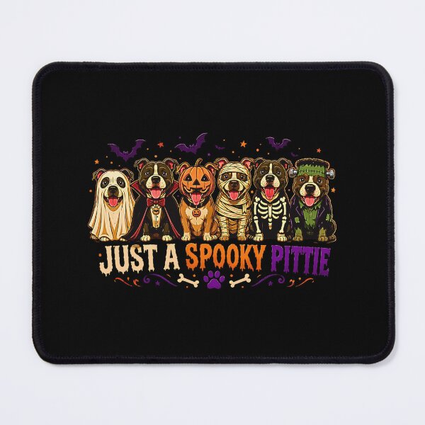 Item preview, Just A Spooky Pittie Pitbull Halloween Ghost Pumpkin Mummy designed and sold by Byhergawaa.