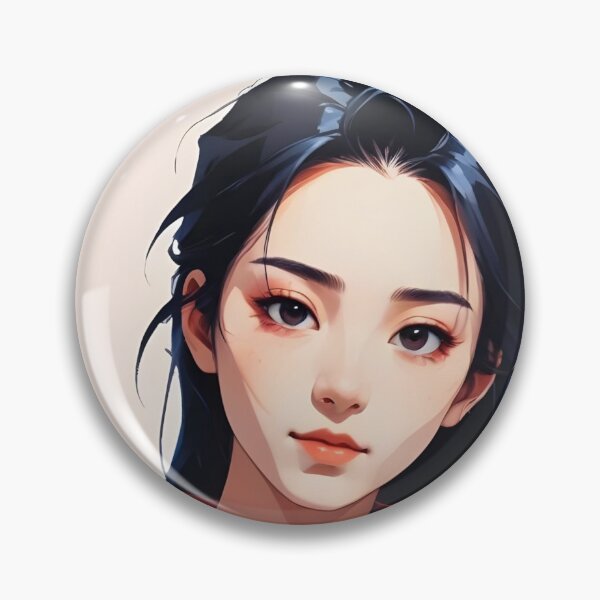 Item preview, Elegant anime portrait designed and sold by peterhlorenz.