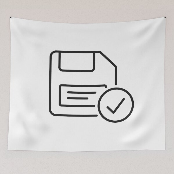 Item preview, Save Line Icon designed and sold by VectorForge Studio.