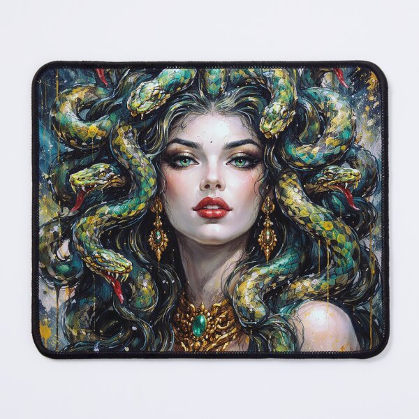 Item preview, Medusa Painting – Greek Mythology Art designed and sold by GalleryKauffeld.