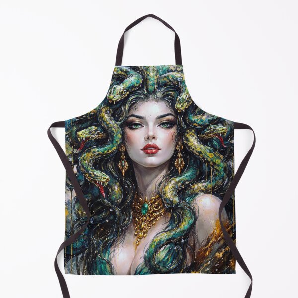 Item preview, Medusa Painting – Greek Mythology Art designed and sold by GalleryKauffeld.