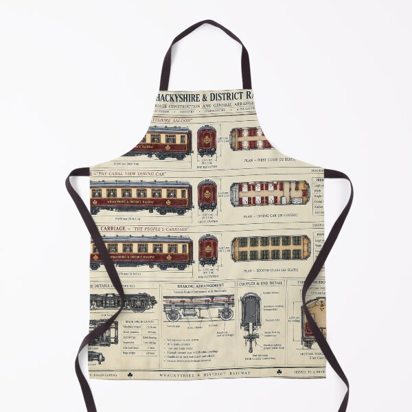 Item preview, Carriages of the Whackyshire and District line designed and sold by designbywhacky.