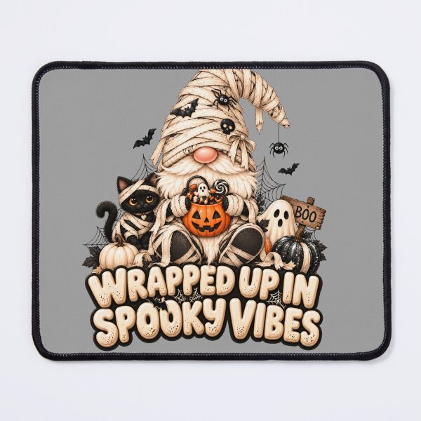 Item preview, Wrapped Up in Spooky Vibes – Cute Mummy Gnome Halloween Design designed and sold by Gapanaart.