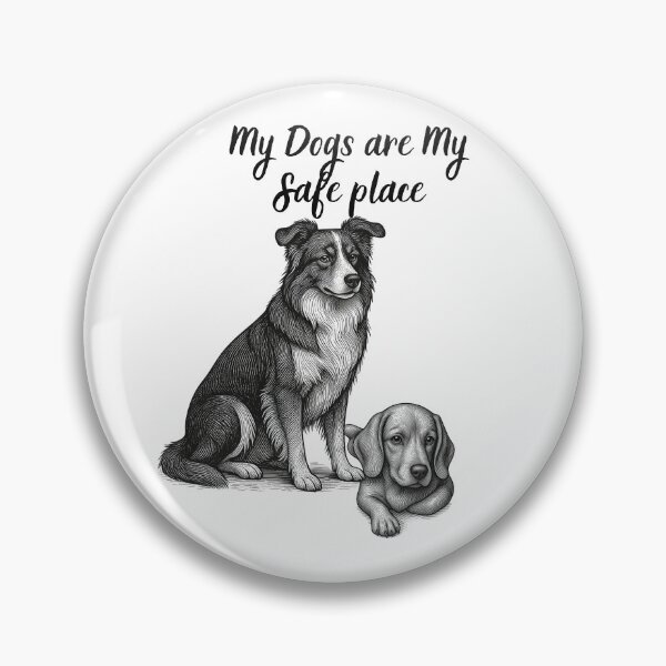 Item preview, My Dogs Are My Safe Place designed and sold by Everlumias.