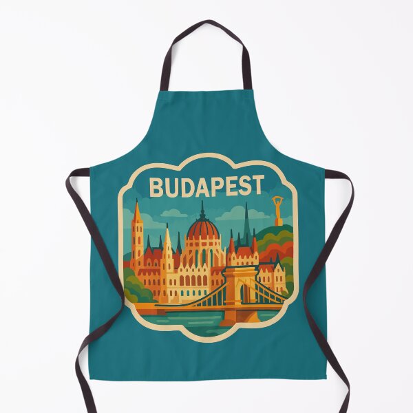 Item preview, Budapest Travel Souvenir Sticker designed and sold by rogue-design.