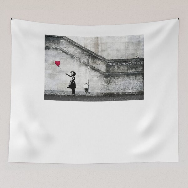 Item preview, Balloon Girl - There Is Always Hope designed and sold by scarletsaman.