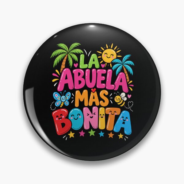 Item preview, fiesta abuela bonita colorful tropical grandma art designed and sold by ROUX-ART.