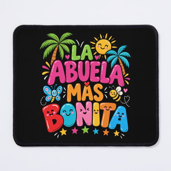 Item preview, fiesta abuela bonita colorful tropical grandma art designed and sold by ROUX-ART.