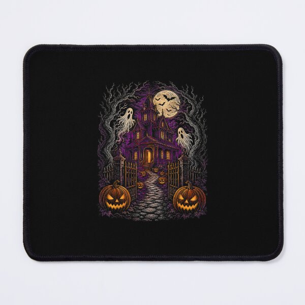 Item preview, Vintage Halloween Spooky Scene Retro Pumpkin Scary Season designed and sold by Byhergawaa.