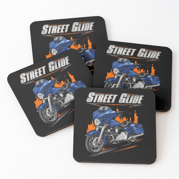 Item preview, Motorcycle Street Glide FLHX & FLHXI 2014 Daytona Blue Pearl for Motorcycle Riders designed and sold by MotoApparelHub.