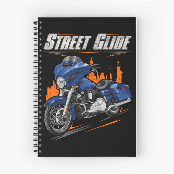 Item preview, Motorcycle Street Glide FLHX & FLHXI 2014 Daytona Blue Pearl for Motorcycle Riders designed and sold by MotoApparelHub.