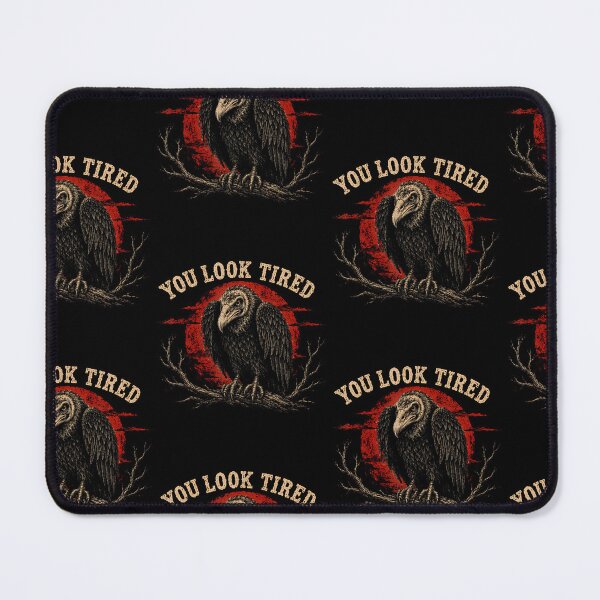 Item preview, You Look Tired Vulture Halloween designed and sold by Trippy-Toad.