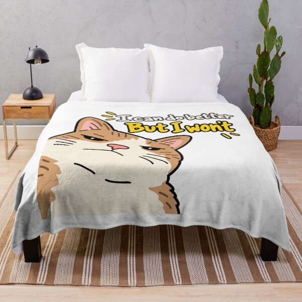 Item preview, I Can Do Better But I Won't Cat designed and sold by MonkiFlipp.
