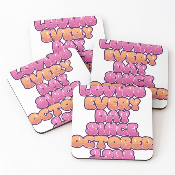 Item preview, LOVING EVERY DAY SINCE OCTOBER 1998 designed and sold by TheIconSmith.