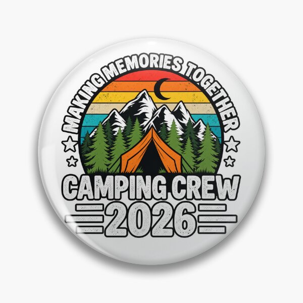 Item preview, Camping Crew 2026 Making Memories Together Retro Outdoor Adventure designed and sold by WILLIAMS-BR.