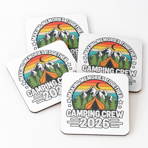 Item preview, Camping Crew 2026 Making Memories Together Retro Outdoor Adventure designed and sold by WILLIAMS-BR.