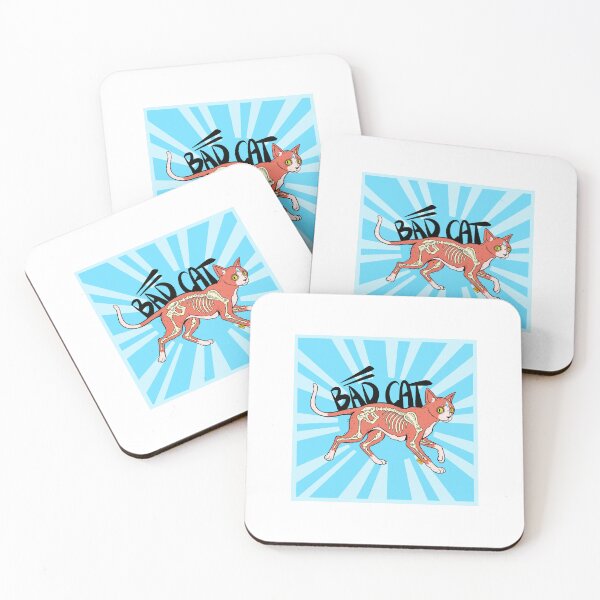 Item preview, Bad Cat Graffiti Punk Illustration designed and sold by DRP-art.