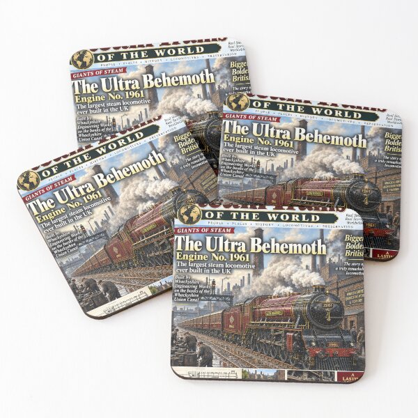 Item preview, Steam Railways of the World cover for engine 1961 designed and sold by designbywhacky.