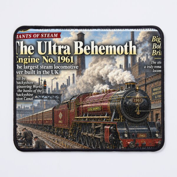 Item preview, Steam Railways of the World cover for engine 1961 designed and sold by designbywhacky.