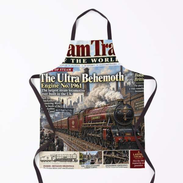 Item preview, Steam Railways of the World cover for engine 1961 designed and sold by designbywhacky.
