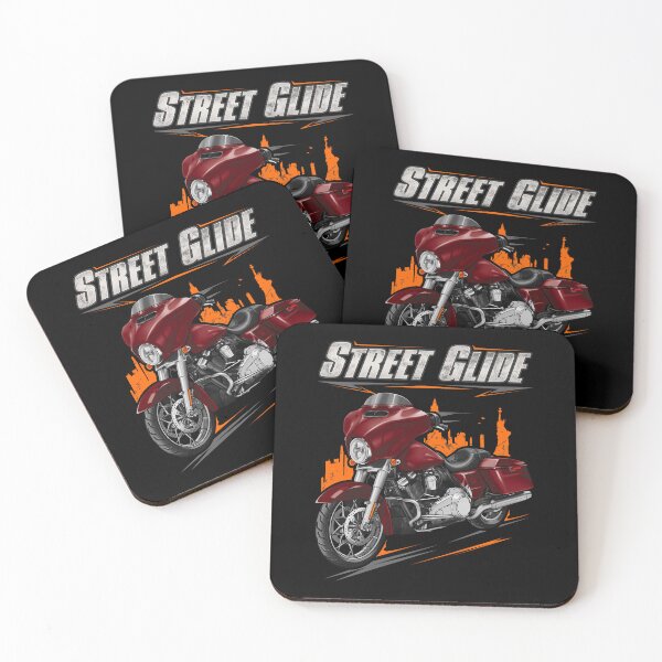 Item preview, Motorcycle Street Glide FLHX & FLHXI 2015 Mysterious Red Sunglo for Motorcycle Riders designed and sold by MotoApparelHub.
