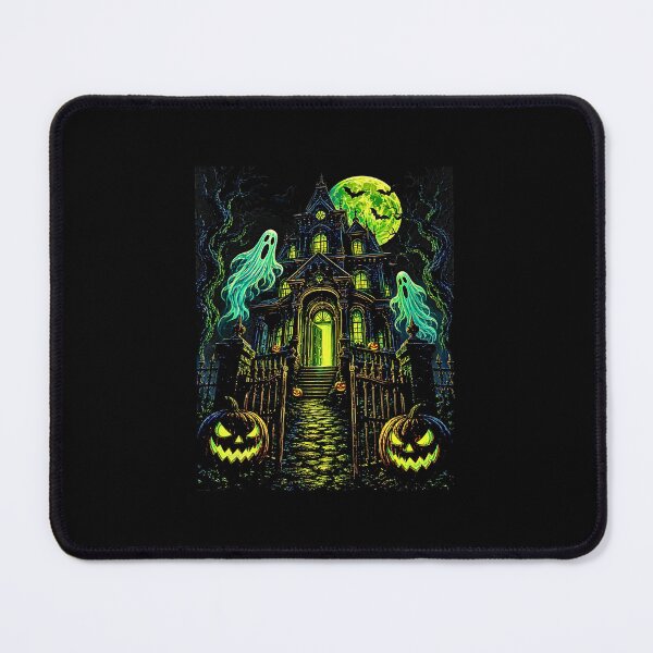 Item preview, Vintage Halloween Spooky Scene Retro Pumpkin Scary Season designed and sold by Byhergawaa.