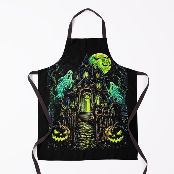 Item preview, Vintage Halloween Spooky Scene Retro Pumpkin Scary Season designed and sold by Byhergawaa.