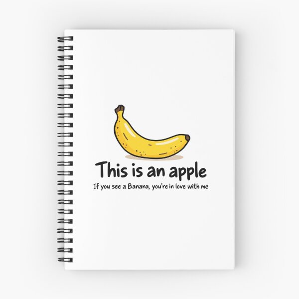 Item preview, This Is an Apple Banana Funny Fruit Joke designed and sold by MonkiFlipp.