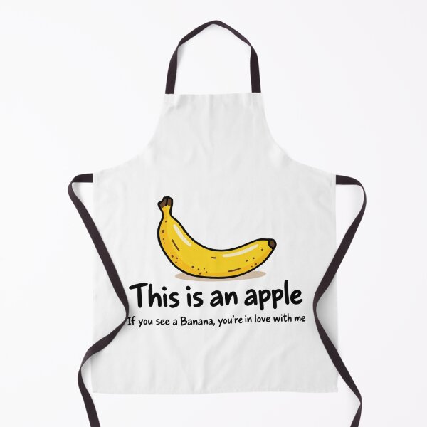 Item preview, This Is an Apple Banana Funny Fruit Joke designed and sold by MonkiFlipp.
